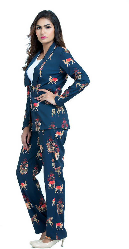 IF BUT Printed Coat Pant set Printed Women Suit Buy IF BUT Printed Coat Pant set Printed Women Suit Online at Best Prices in India Flipkart