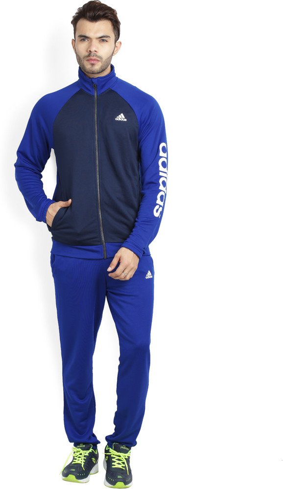 royal blue adidas tracksuit mens