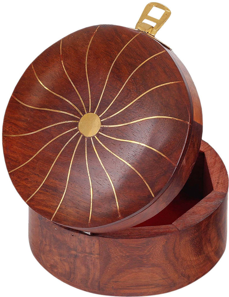 Circular wooden hotsell box