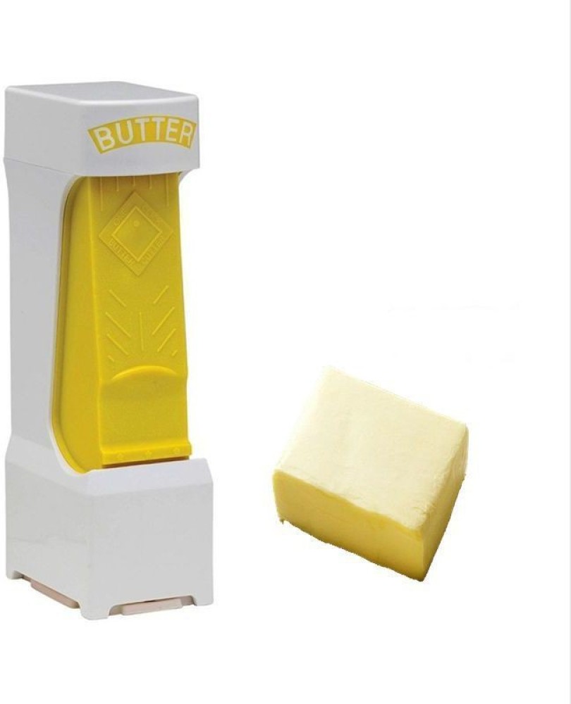 One Click Stick Butter Cutter with Stainless Steel Blade