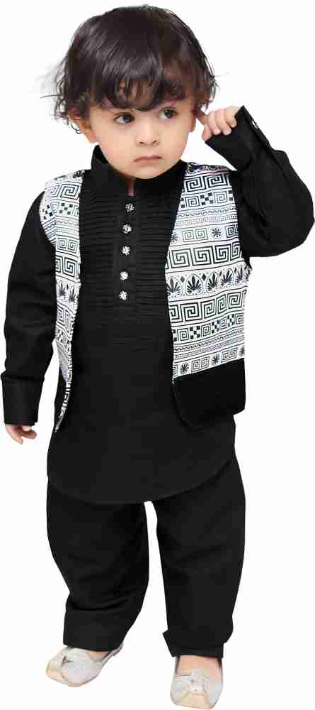 Sankranti black dress for best sale baby boy