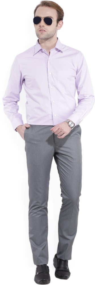ARROW Men Self Design Formal Purple Shirt  Buy LIGHT LAVENDER ARROW Men  Self Design Formal Purple Shirt Online at Best Prices in India   Flipkartcom
