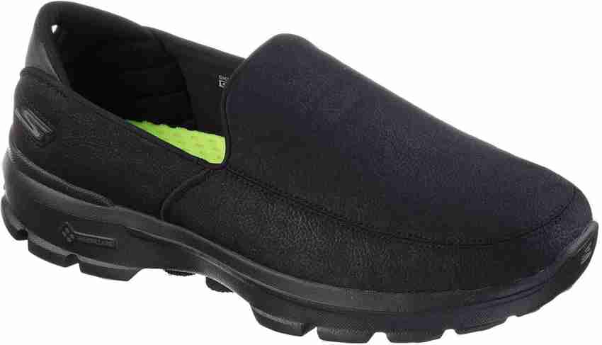 Skechers go walk 3 mens black on sale