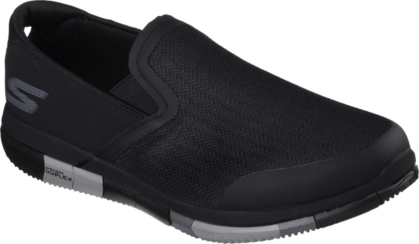 Skechers GO WALK FLEX Walking Shoes For Men - Buy Black, Grey