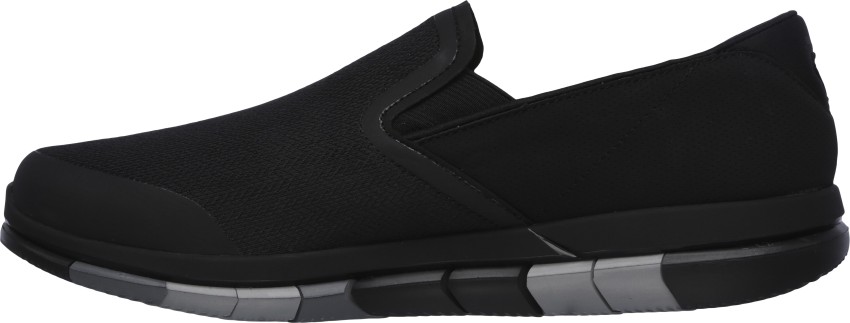 Skechers GO WALK FLEX Walking Shoes For Men - Buy Black, Grey