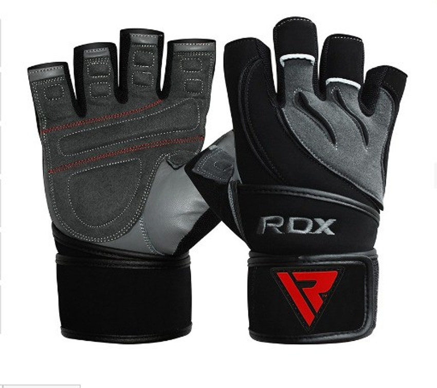 RDX sports DEEPOQ WEIGHT LIFTING GLOVES Hand Grip Fitness Grip