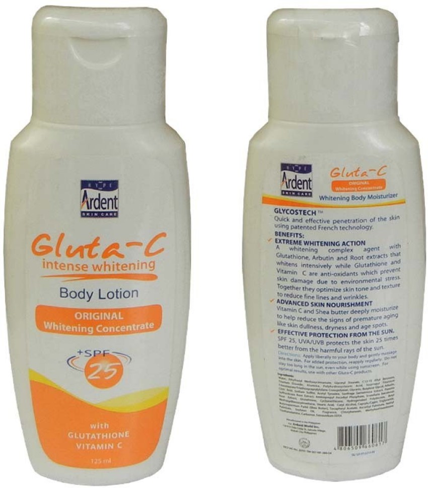 Gluta C Intense Whitening Herbal Body Lotion with SPF25 Price in