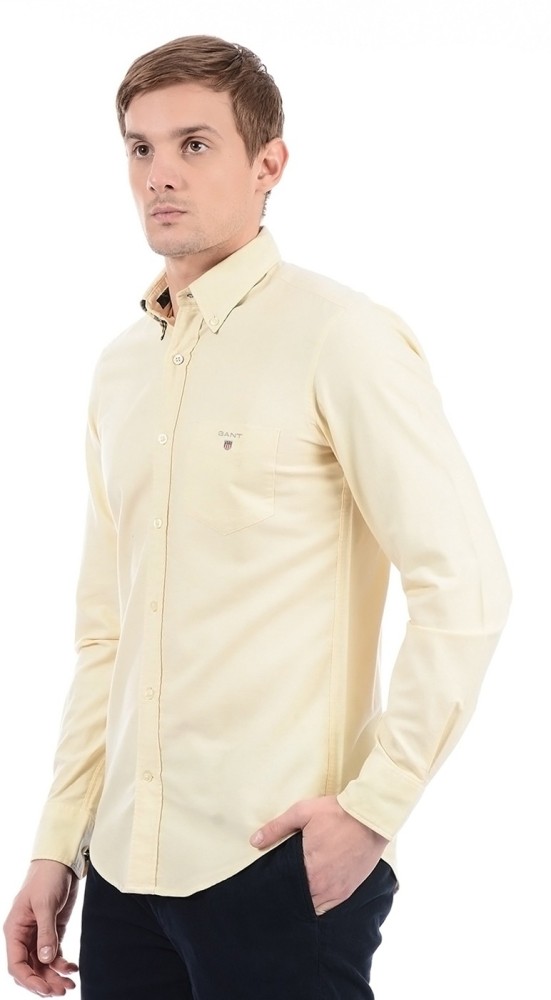 bright yellow shirt mens