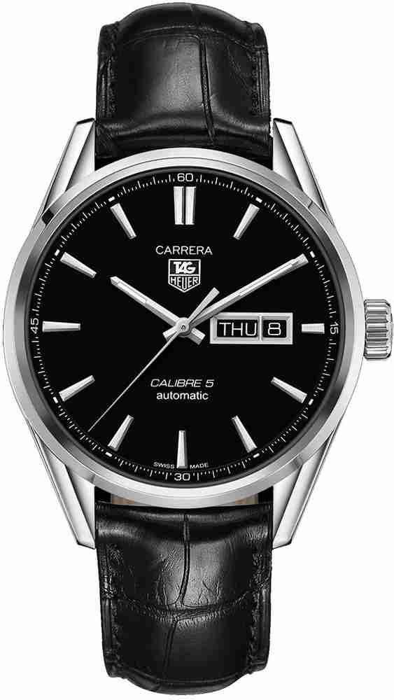 TAG HEUER Carrera Automatic Black Leather Analog Watch For Men Buy TAG HEUER Carrera Automatic Black Leather Analog Watch For Men WAR201A.FC6266 Online at Best Prices in India Flipkart