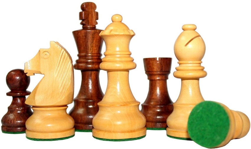 Foldable Vintage Chinese Chess Set Board Game Wood Chess Pieces  Collectibles