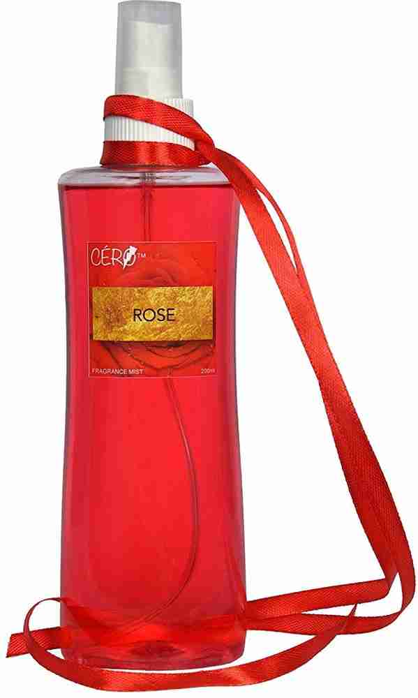 Buy CERO 100 Organic ROSE Fragrance MIST No Gas 200ml Perfume