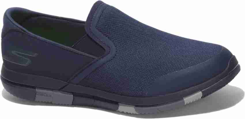 Skechers GO WALK FLEX Walking Shoes For Men Buy Navy Grey