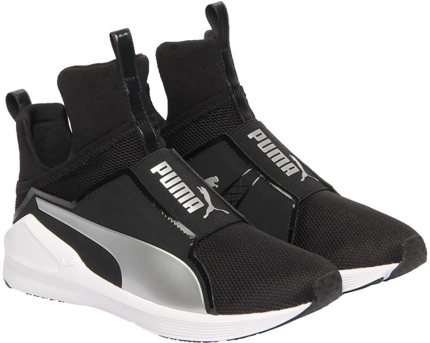 Puma fierce core on sale black and white