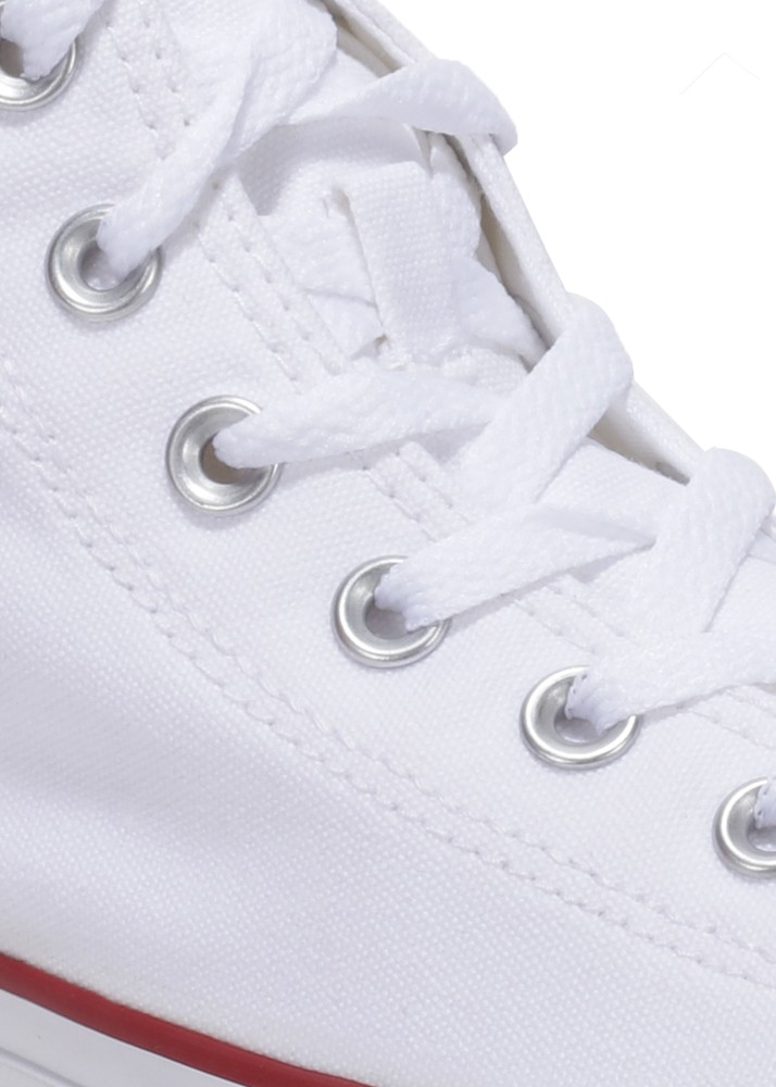 Converse white hot sale ankle shoes