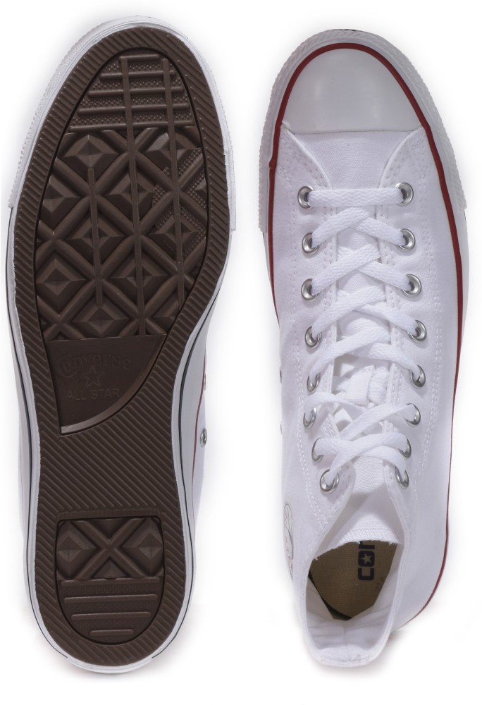 Converse white ankle shoes online