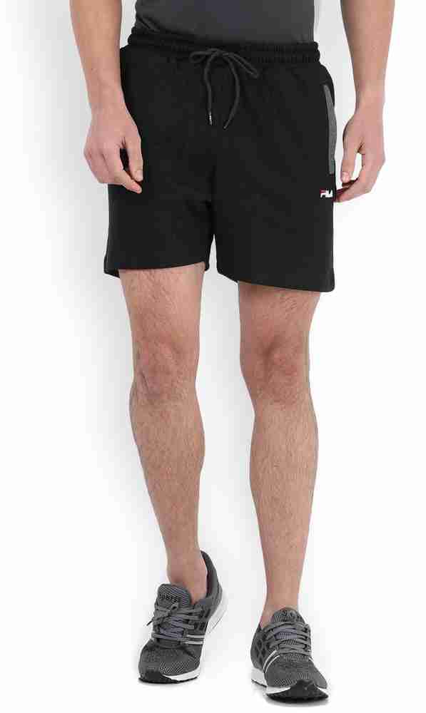 Fila black shorts store