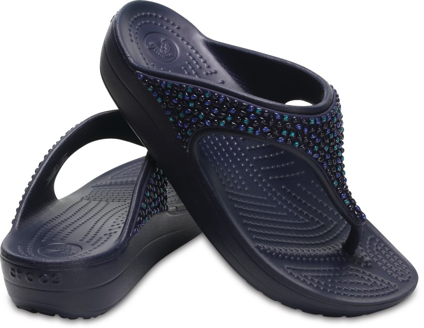 Crocs sloane orders embellished flip