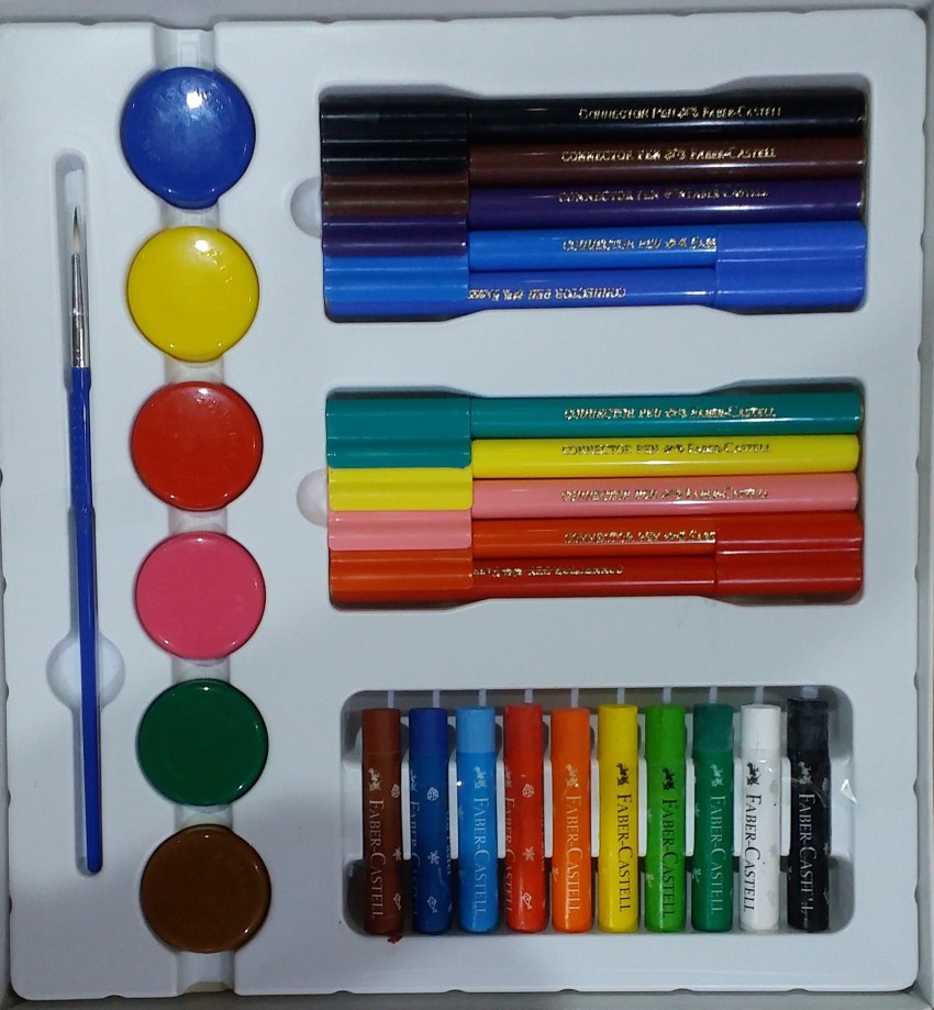 Faber Castell Blue Art Apps Nxt Color Drawing Kit, Packaging Type: Box