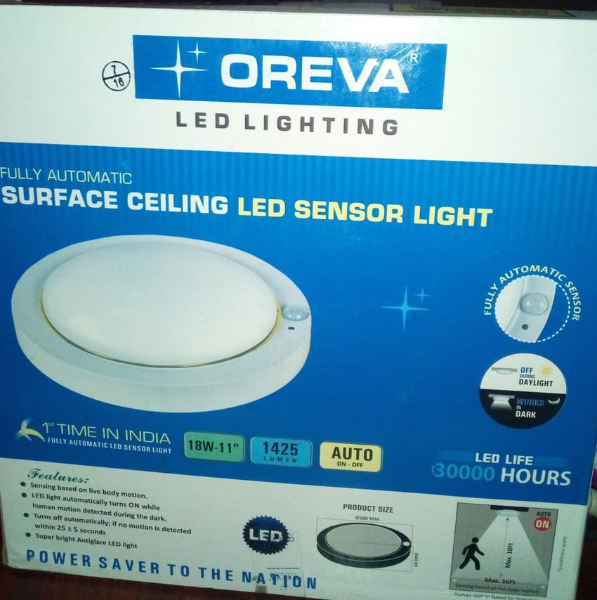 OREVA ORSNL R 18W S Recessed Ceiling Lamp Price in India Buy OREVA ORSNL R 18W S Recessed Ceiling Lamp online at Flipkart