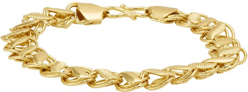 VOYLLA Floral Brass Yellow Gold Plated Women's Bracelet