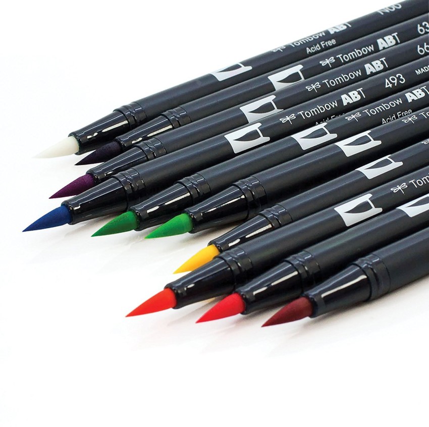 Tombow Dual Brush Pens- Nineties Set of 10