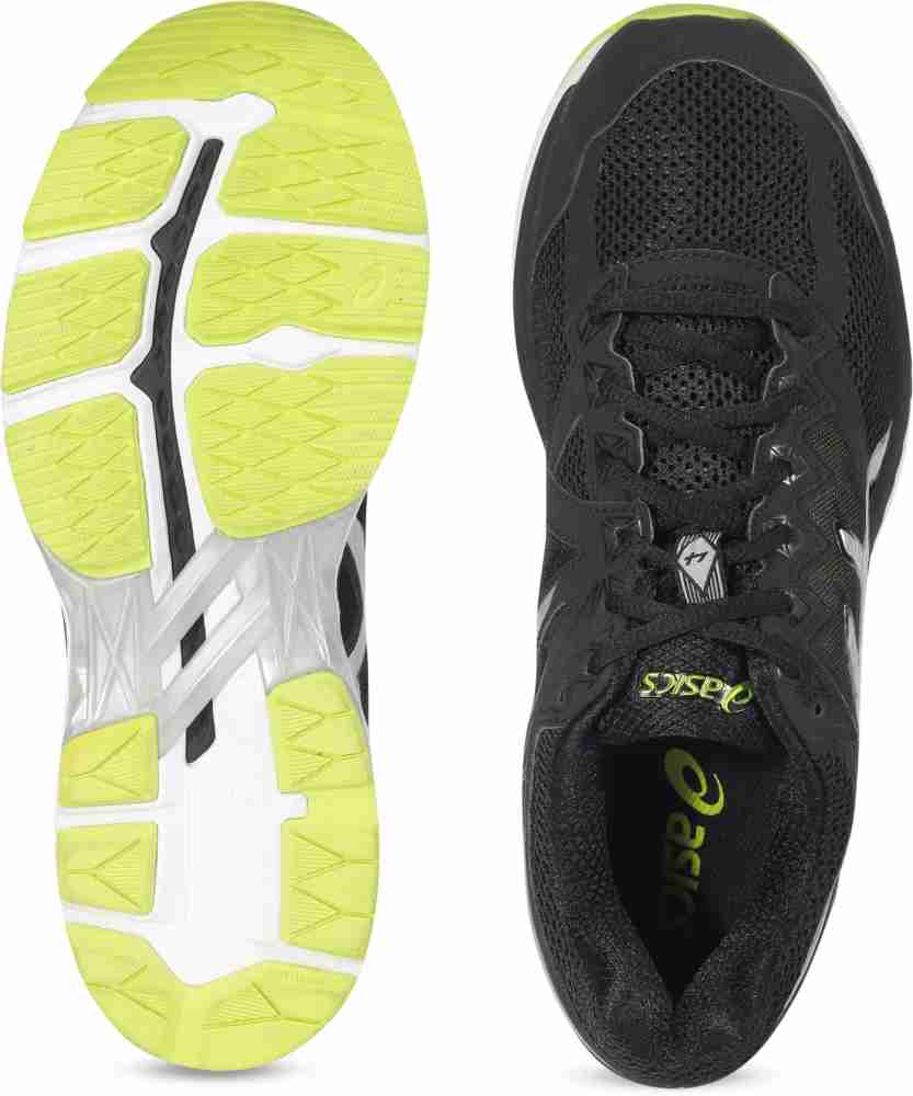 Asics GT 2000 4 RunningShoe For Men Buy BLACK SILVER LIME Color