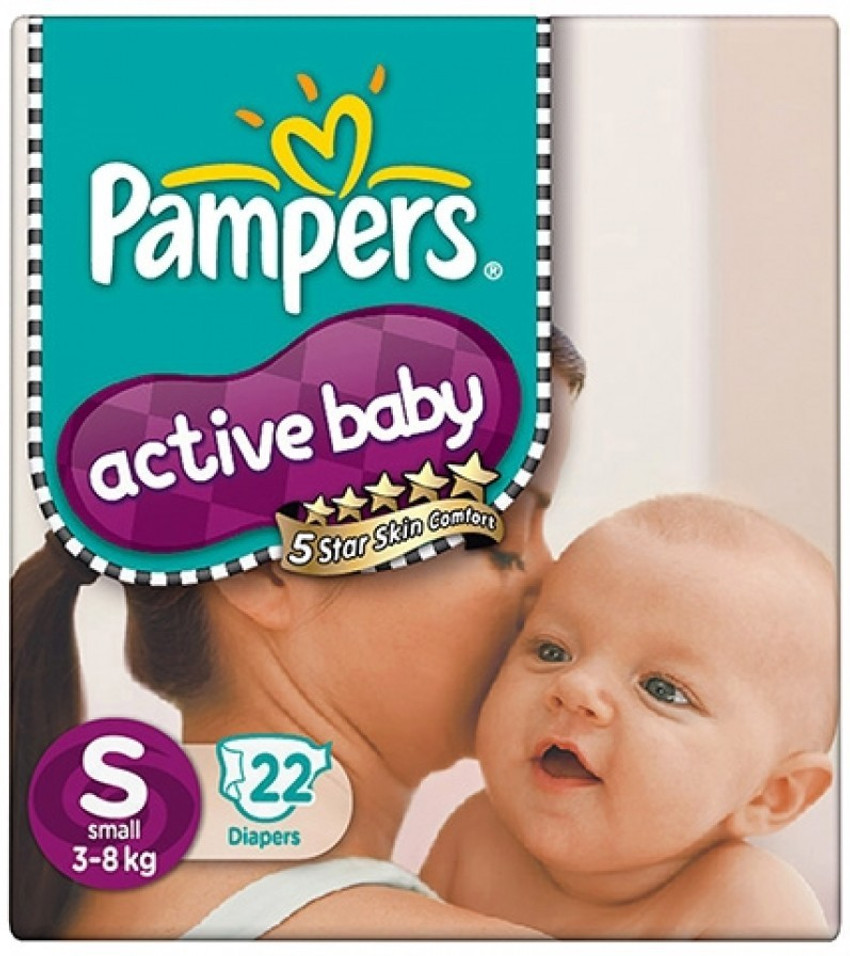Pampers Pampers Active Baby Diapers Small 22 Pcs S Buy 22