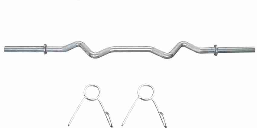 HAWKISH 3 FEET ZIGZAG ROD SIZE OF 25 MM Weight Lifting Bar Buy