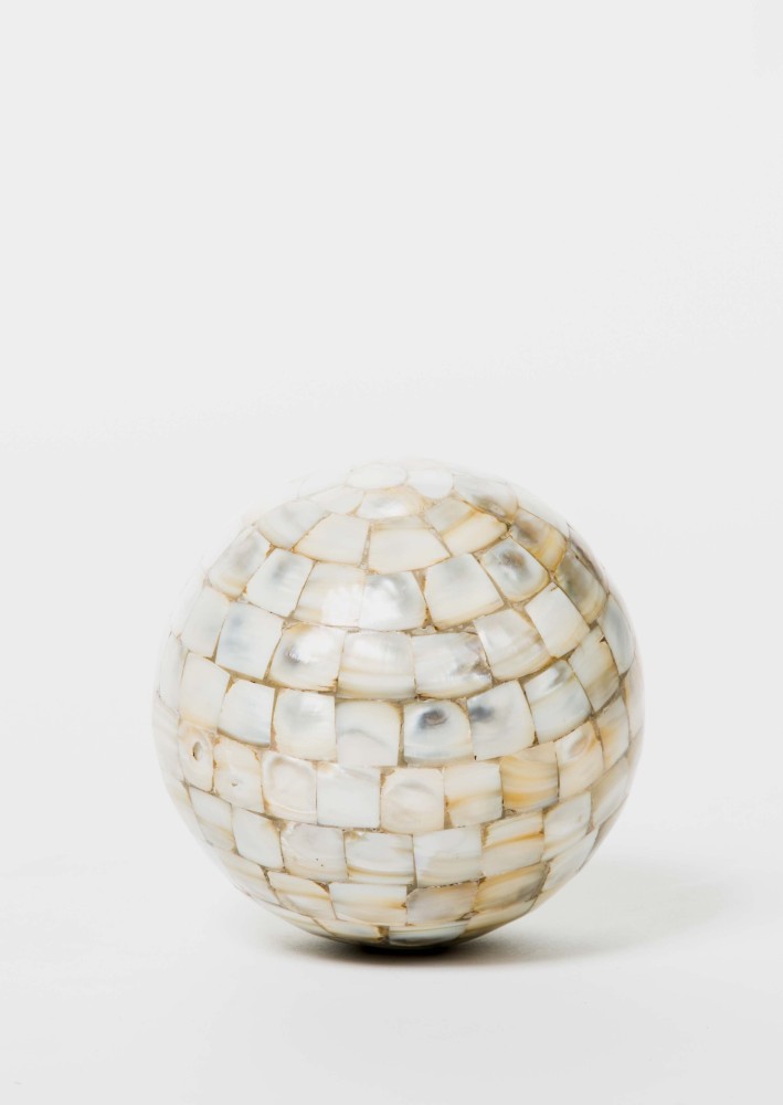 Mother of Pearl Decorative Sphere