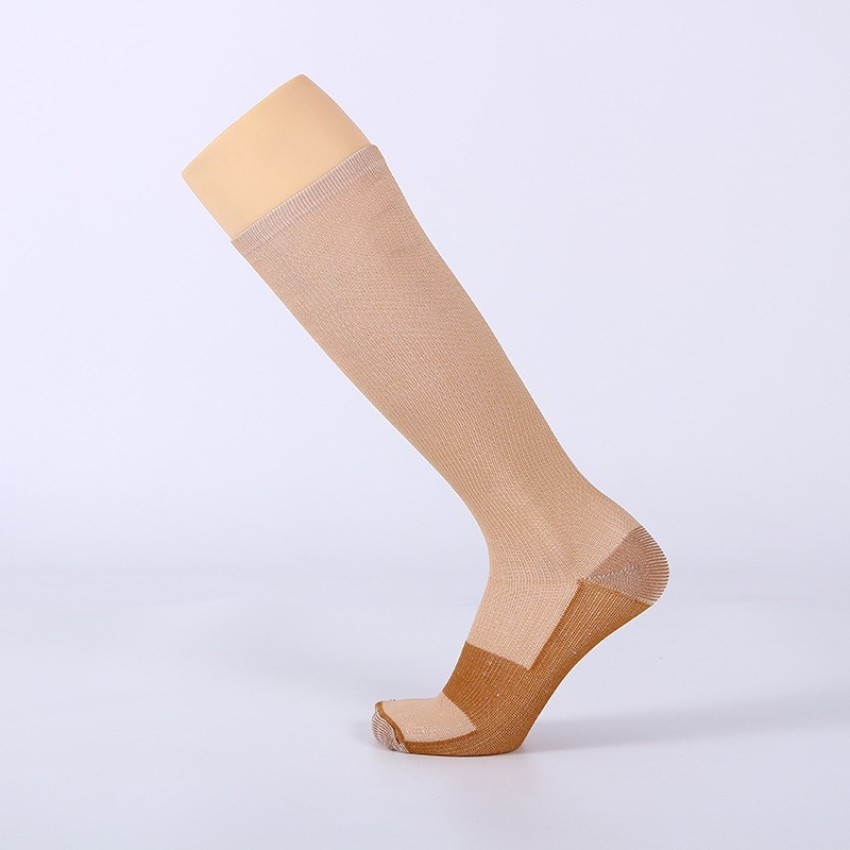 Lumino Cielo Copper Compression Socks offers ankle support, Calf Support,  Relief from Varicose Veins (SKIN COLOR) Ankle Support - Buy Lumino Cielo  Copper Compression Socks offers ankle support, Calf Support, Relief from