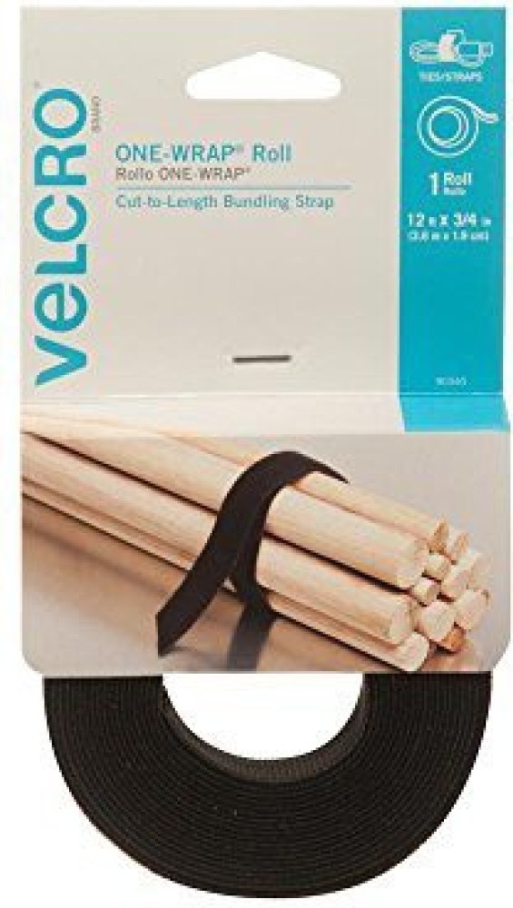 VELCRO® brand ONE-WRAP® Straps, 3/4 x 12 25, 50 or 100 ct