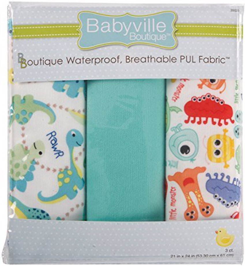 Dritz Babyville Boutique Packaged Pul Fabric Dinos And Monsters