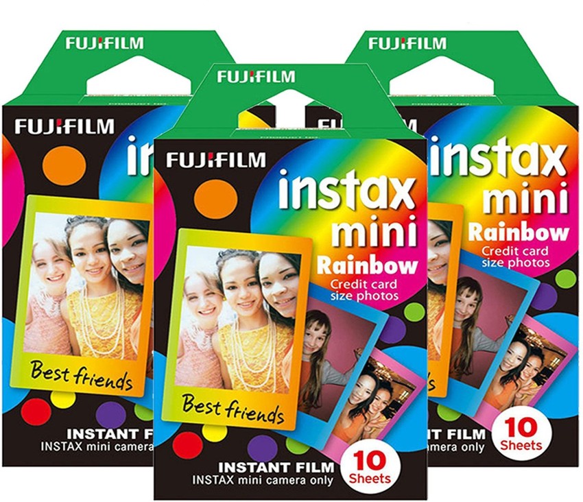  FUJIFILM Instax Mini Rainbow Instant Film