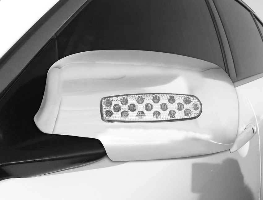 BALARKA CHROME MIRROR COVER FOR FIGO ALL MODELS Plastic Car