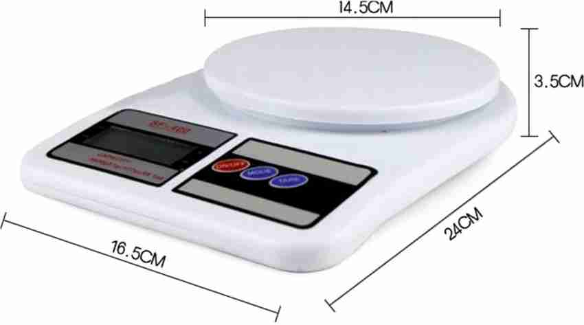 Buy Nbs Sf 400 Electronic Digital 10 Kg Weight Scale Lcd Kitchen Weight  Scale Machine Measure Online at Best Prices in India - JioMart.