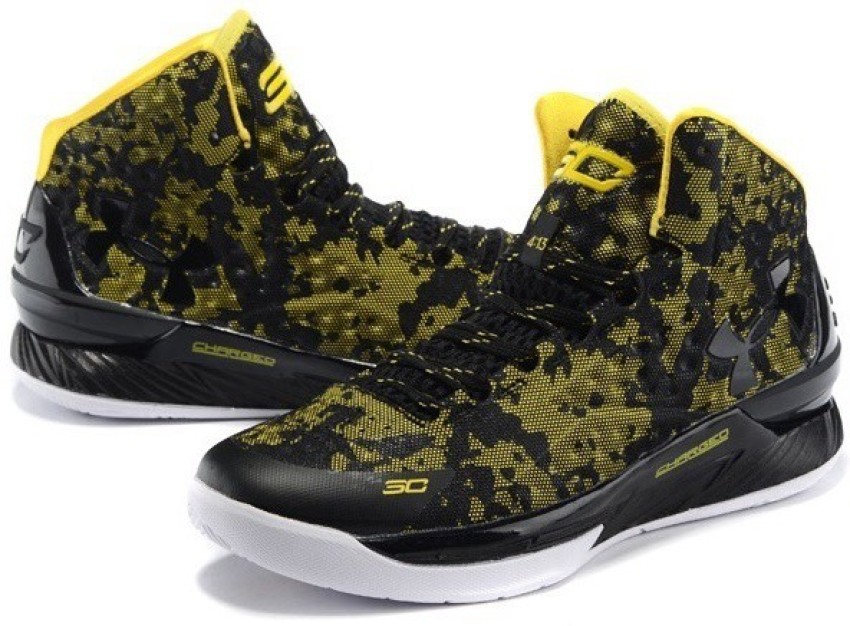 Under armour hotsell camo basketball shoes