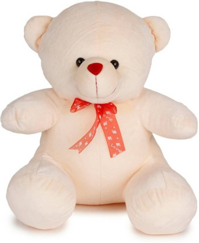 zany toys TEDDY BEAR 3FT SOFT TOY CREAM COLOR BABY