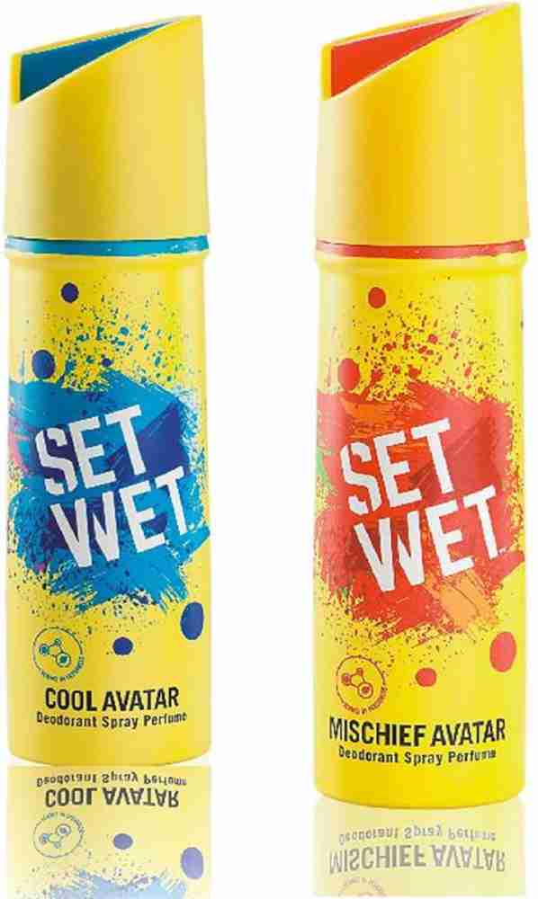 SET WET COOL AND MISCHIEF AVATAR Deodorant Spray For Men Price