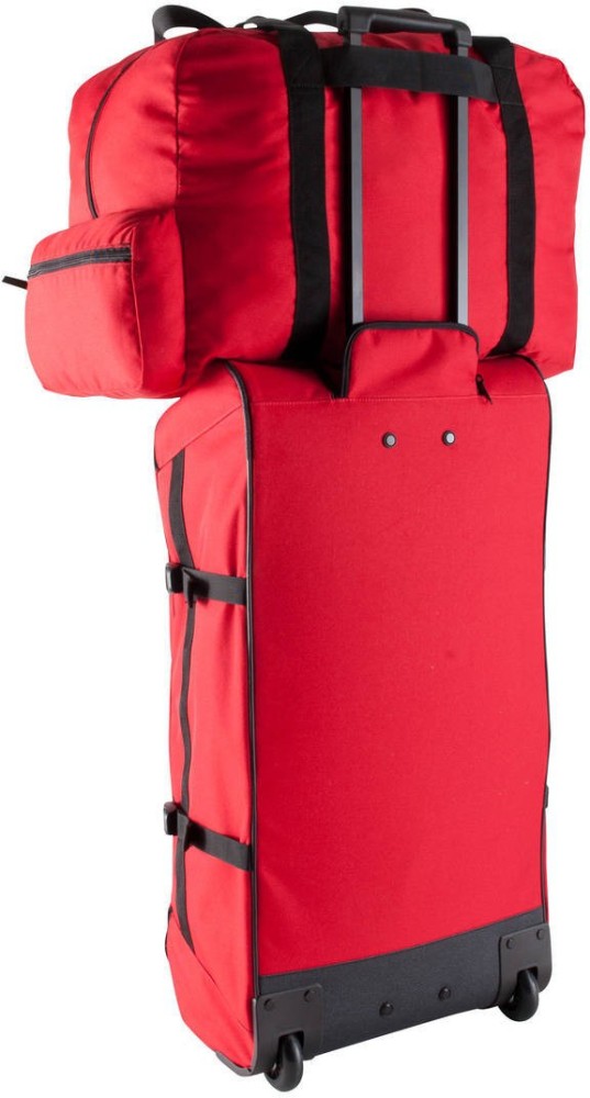 NEWFEEL By Decathlon Pocket Duffel Duffel Without Wheels Red