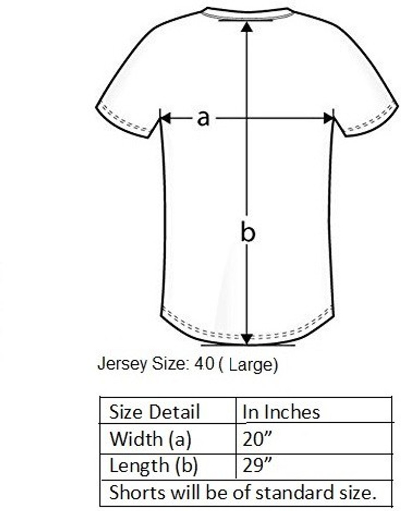 Size 40 top nfl jersey