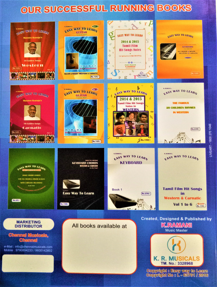 Easy learn store guitar