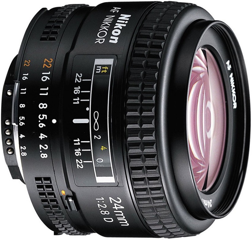 NIKON AF NIKKOR 24mm f/2.8D Wide-angle Prime Lens - NIKON