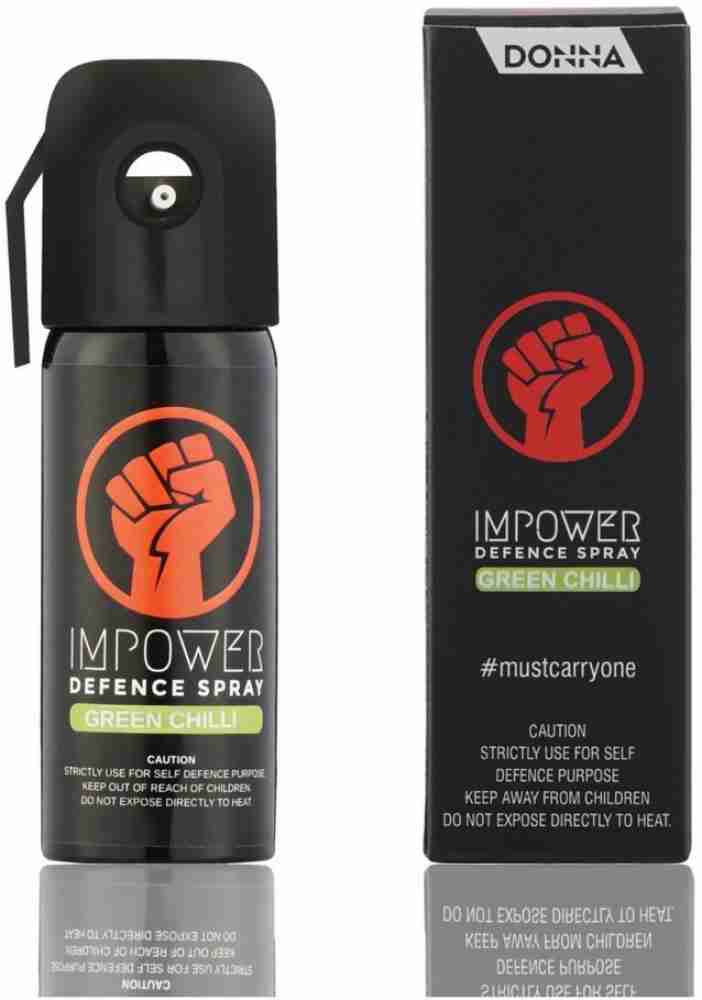 IMPOWER Self Defence Green Chilli Spray Pepper Stream Spray Price in India  - Buy IMPOWER Self Defence Green Chilli Spray Pepper Stream Spray online at