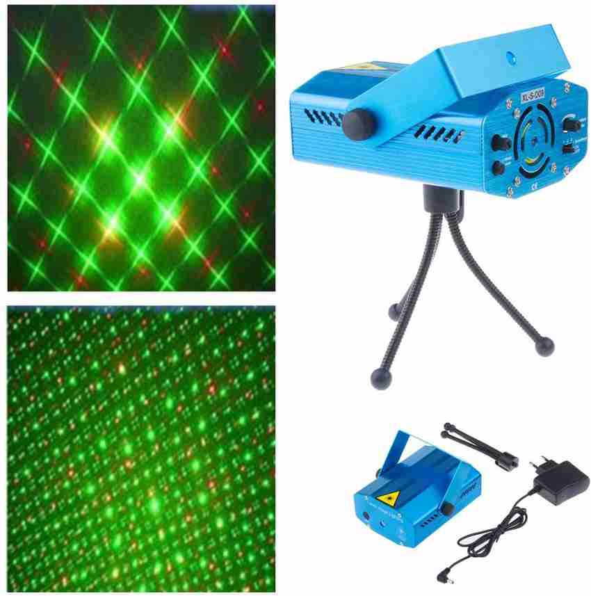 Best Ideas LED Mini Stage DJ Diwali Disco Laser Light Dual Color