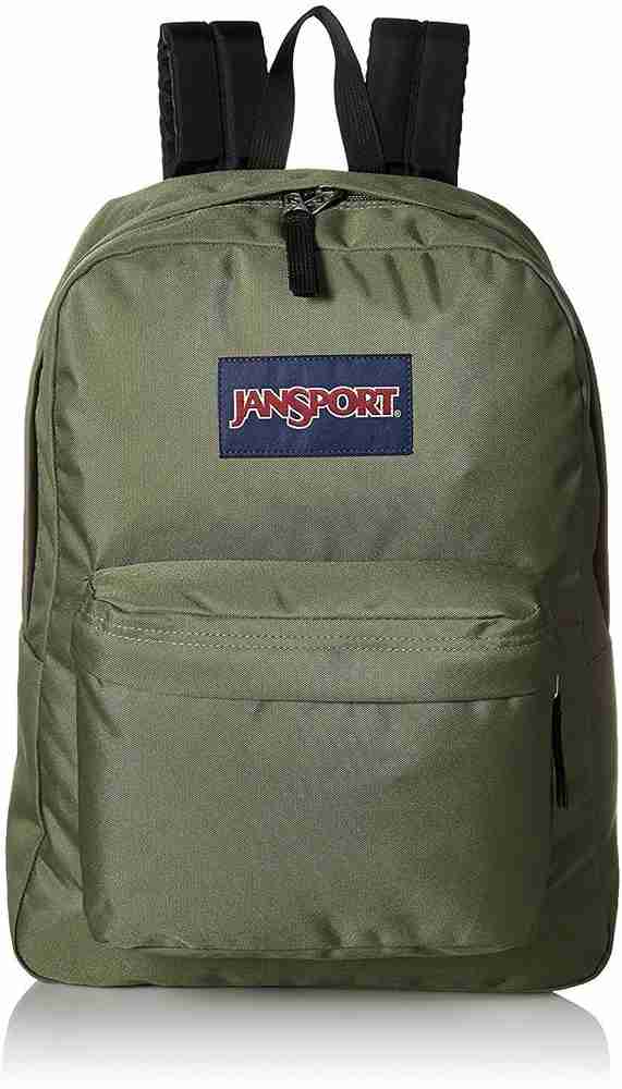 Jansport superbreak muted green deals