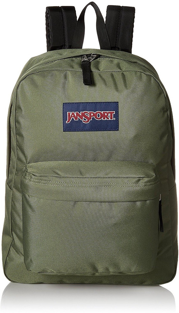 Jansport superbreak muted best sale green