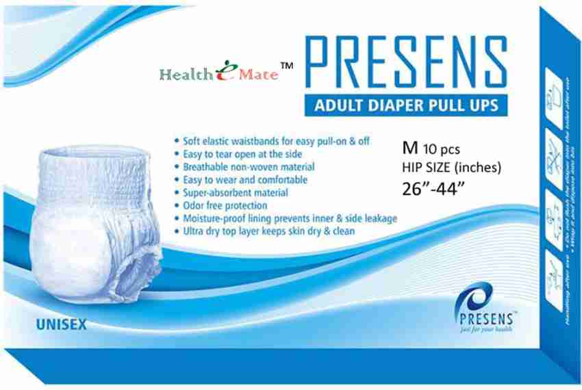 Health Track Presens PullUp Medium Adult Diapers - M - Buy 10
