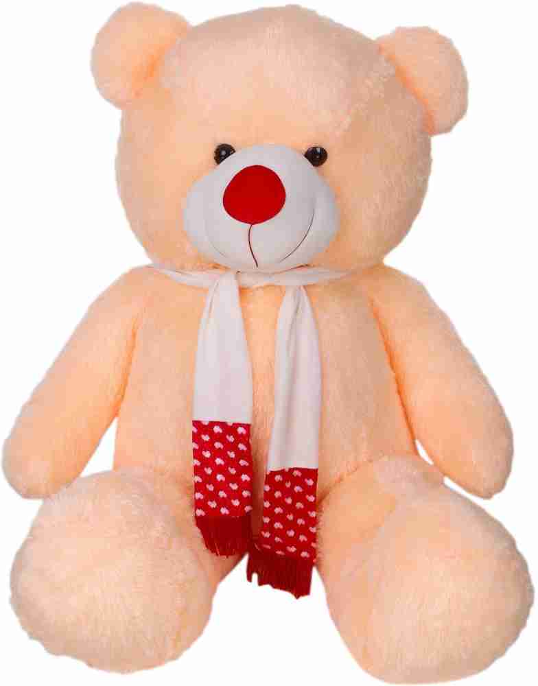 Peach teddy deals bear