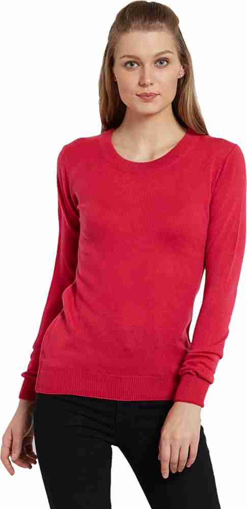 Buy online Women's Crop Round Neck Top from western wear for Women by  Oxolloxo for ₹600 at 66% off