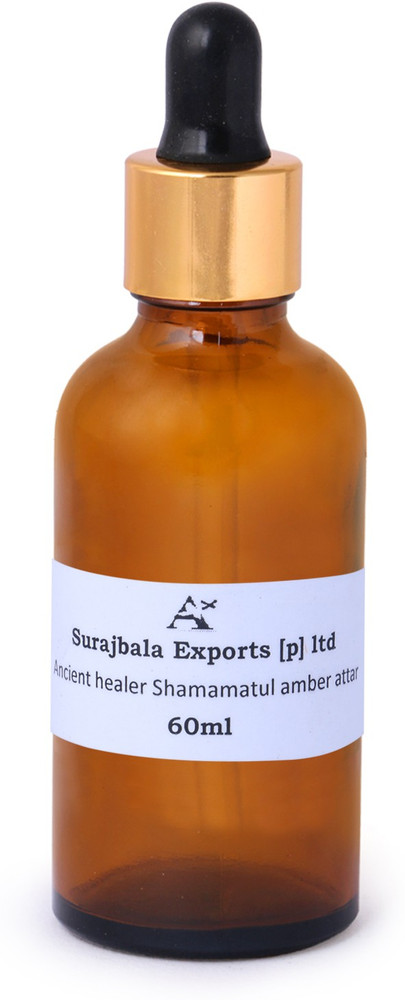 Ancient Healer 100 Natural Shamamatul Amber Attar 60 ML Herbal